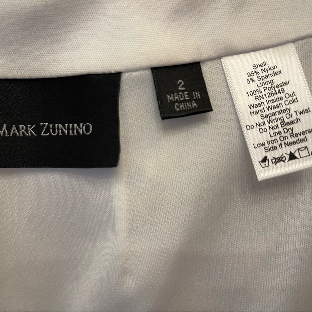 Mark Zunino Sequin Pencil Skirt ✨ Designer Evening Glam | Size 2 - Picture 3 of 4